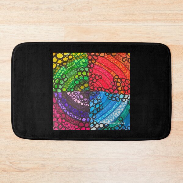 Item preview, Rainbow Rings and Circles  designed and sold by DancingCreek.