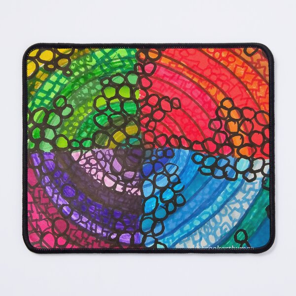 Item preview, Rainbow Rings and Circles designed and sold by DancingCreek.