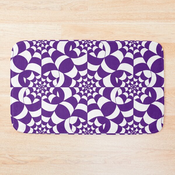 Item preview,  Mesmerising Web -  Purple and White Spider Web Halloween Pattern  designed and sold by BlackthornDsign.