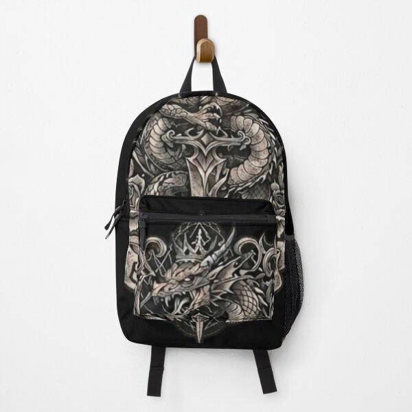 Item preview, Enternal Fire Dragon and Sword Tattoo Art designed and sold by Artsformore.