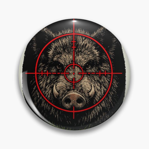 Item preview, Locked On Wild Boar Hog In Sight designed and sold by taiche.