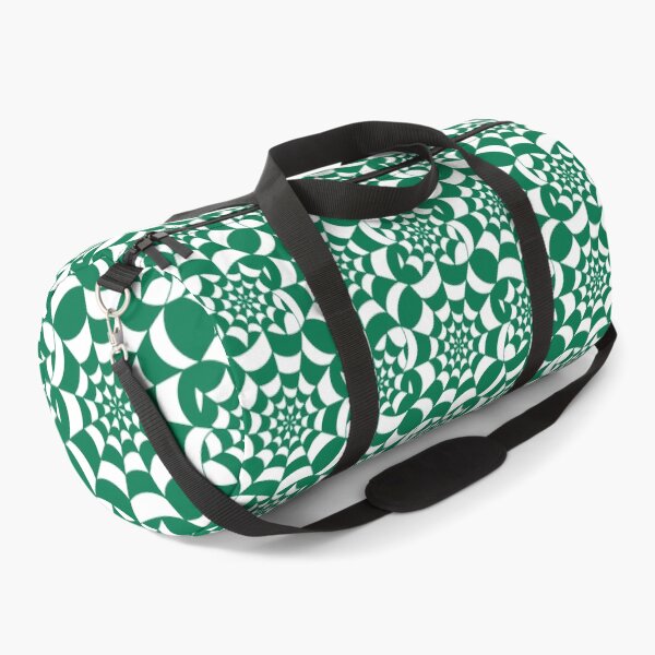 Item preview, Mesmerising Web -  Green and White Spider Web Halloween Pattern  designed and sold by BlackthornDsign.