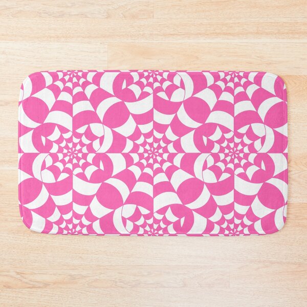 Item preview,  Mesmerising Web -  Pink and White Spider Web Halloween Pattern  designed and sold by BlackthornDsign.