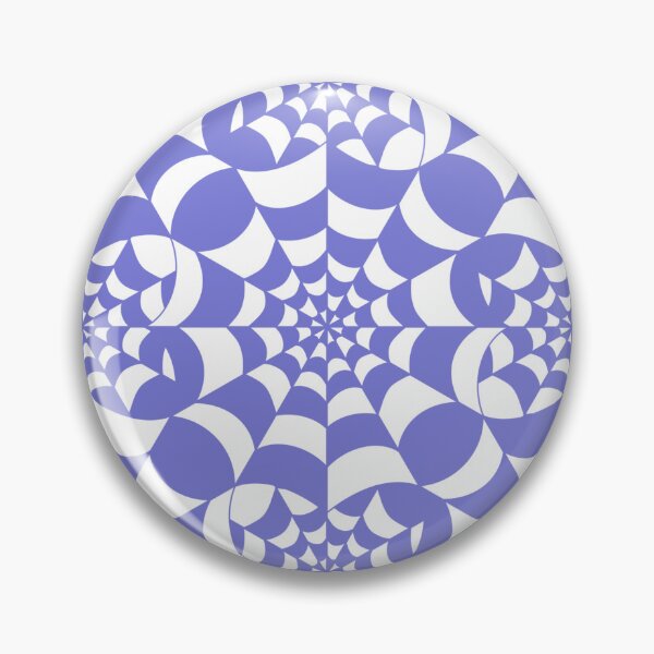 Item preview,  Mesmerising Web -  Lavender and White Spider Web Halloween Pattern  designed and sold by BlackthornDsign.