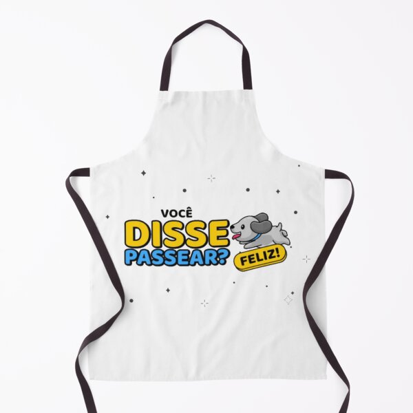 Item preview, Você Disse Passear? Feliz! - Cute Happy Dog Walk Portuguese Meme designed and sold by GenZFashion000.