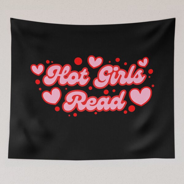 Item preview, Hot Girls Read designed and sold by NoodleBop.