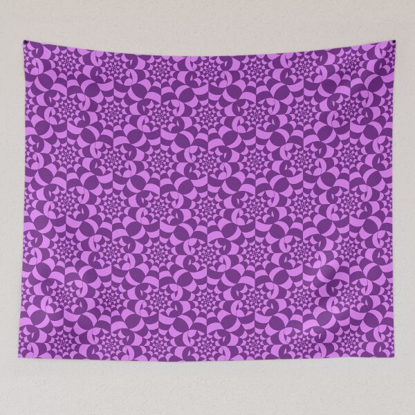 Item preview, Mesmerising Web -  Purple Spider Web Halloween Pattern  designed and sold by BlackthornDsign.