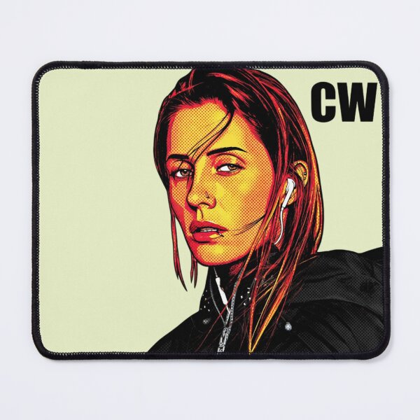 Item preview, Charlotte de Witte Bold Halftone Techno Portrait designed and sold by Vicky021.