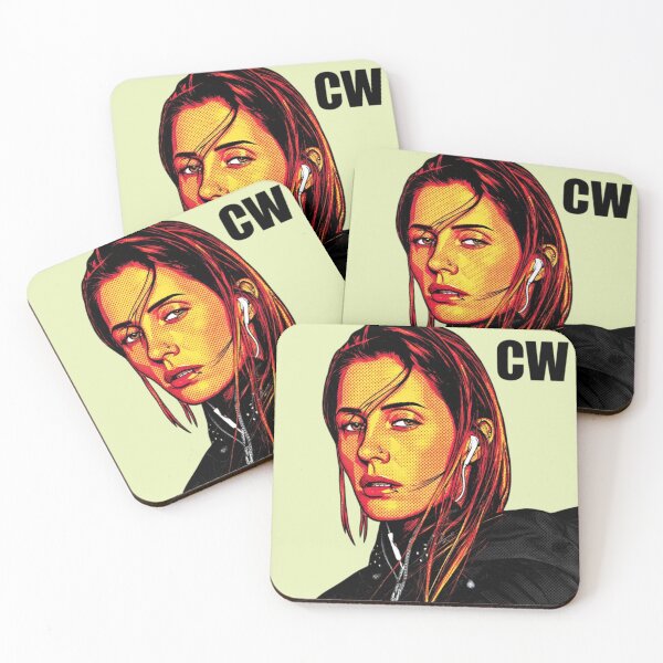 Item preview, Charlotte de Witte Bold Halftone Techno Portrait designed and sold by Vicky021.