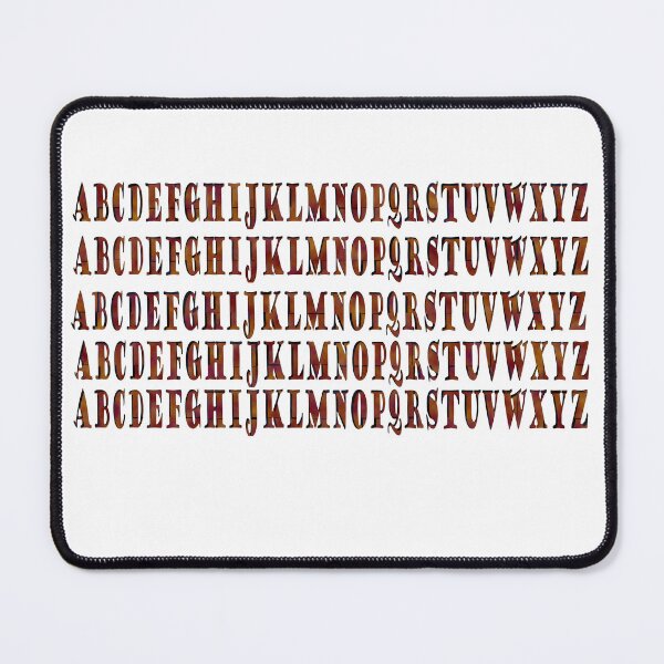 Item preview, Vintage Decorative Alphabet Letters A–Z designed and sold by EllieBussau.