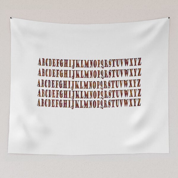 Item preview, Vintage Decorative Alphabet Letters A–Z designed and sold by EllieBussau.