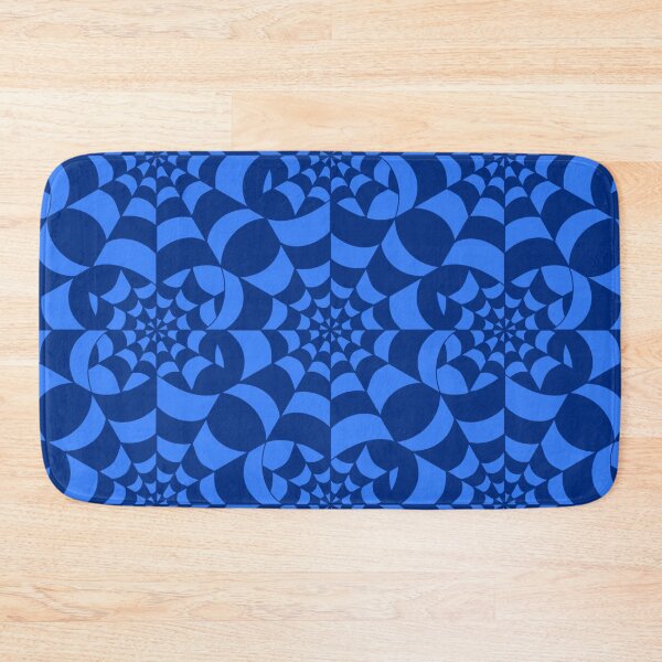 Item preview, Mesmerising Web - Blue Spider Web Halloween Pattern  designed and sold by BlackthornDsign.