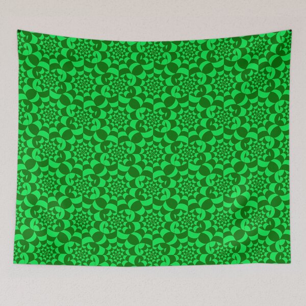 Item preview, Mesmerising Web -  Green Spider Web Halloween Pattern  designed and sold by BlackthornDsign.