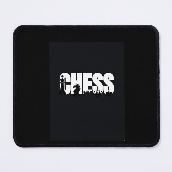 Item preview, Minimalist Chess Pieces Typography Design designed and sold by Welva.