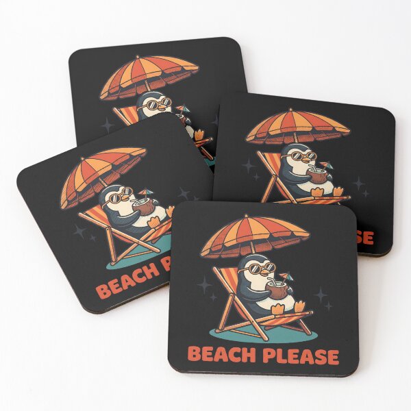 Item preview, Cute Penguin Beach Vacation Shirt for Summer & Ocean Lovers designed and sold by StickerNestYou.