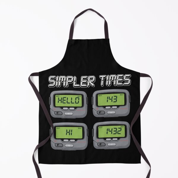 Item preview, Simpler Times 90s Pagers Beeper Codes Nostalgia Vintage designed and sold by CF_VintageDesign.