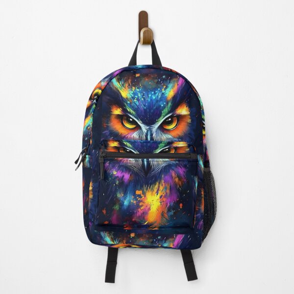 Item preview, Colourful Owl design designed and sold by Joshuasanga76a.