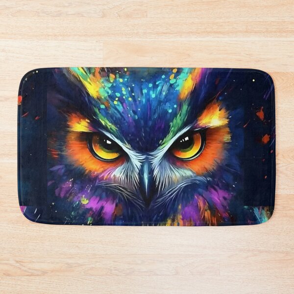 Item preview, Colourful Owl design designed and sold by Joshuasanga76a.