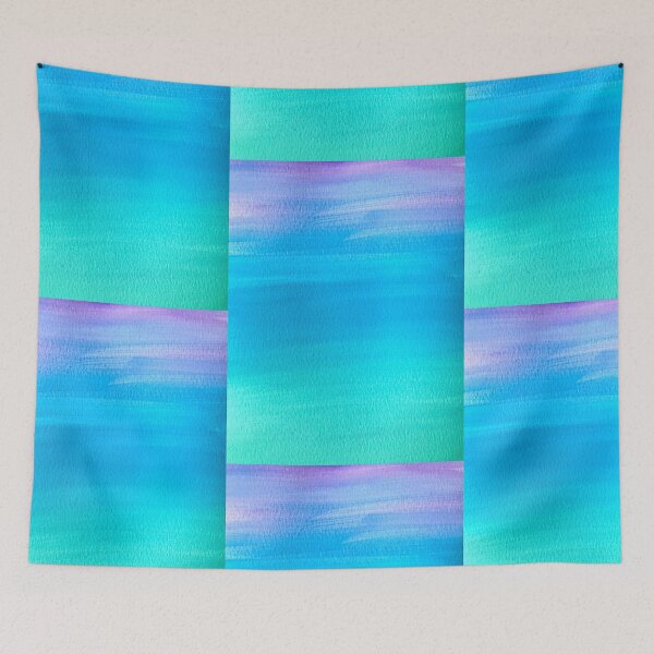 Artikelvorschau, Lila-Türkis-Aquamarin-Ombré entworfen und verkauft von ArtwithaFriend.