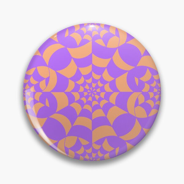 Item preview,   Mesmerising Web - Purple and Orange Spider Web Halloween Pattern  designed and sold by BlackthornDsign.