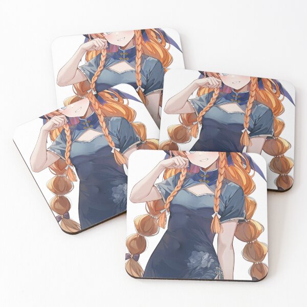 Item preview, Sigrika Blue Floral Dress Wuthering Waves designed and sold by KomiArts.