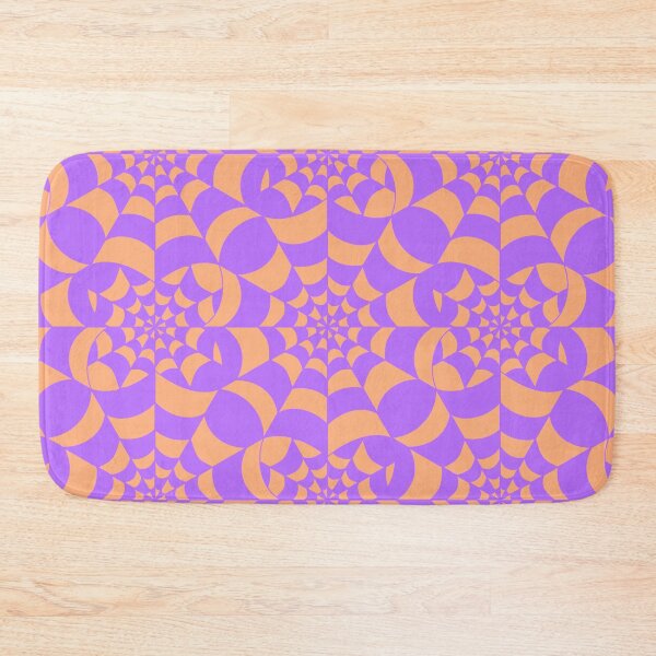Item preview,   Mesmerising Web - Purple and Orange Spider Web Halloween Pattern  designed and sold by BlackthornDsign.