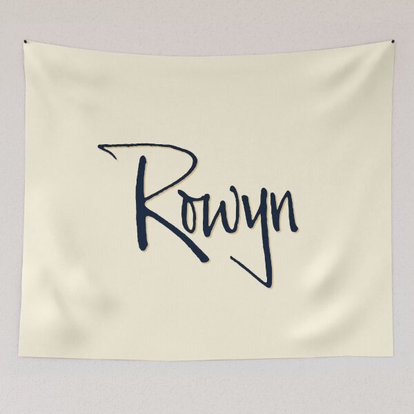 Item preview, ROWYN personalized type design designed and sold by CharlottePlaceArt.