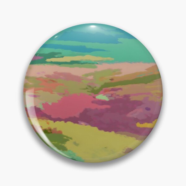 Item preview, Pastel Peaks – Modern Colorful Mountain Landscape Painting designed and sold by 83oranges.com.