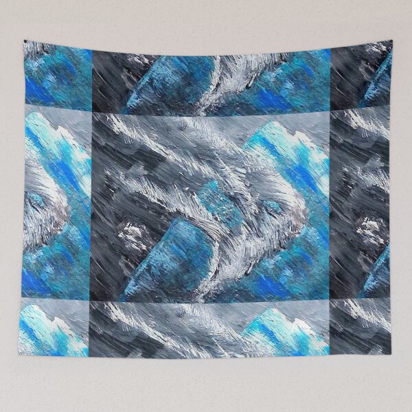 Item preview, Ice Storm Abstract designed and sold by Carol Ames .