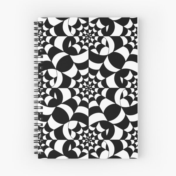 Item preview, Mesmerising Web - Black and White Spider Web Halloween Pattern  designed and sold by BlackthornDsign.
