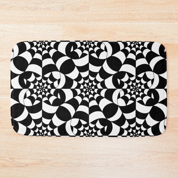 Item preview, Mesmerising Web - Black and White Spider Web Halloween Pattern  designed and sold by BlackthornDsign.
