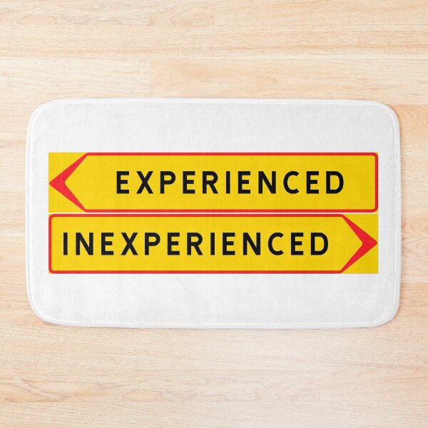 Item preview, Experienced vs. Inexperienced designed and sold by ALF2023.