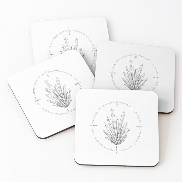 Item preview, Stibnite Emblem | Minimal Nordic Mineral Illustration designed and sold by Norvian.