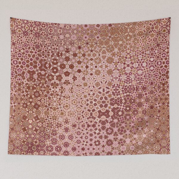 Item preview, Salmon Confetti Pattern designed and sold by Shy Fractal Designs.