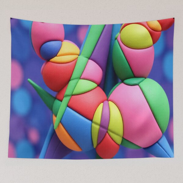 Item preview, symbols C blend colorful geometric abstract design designed and sold by SmashingDeals.
