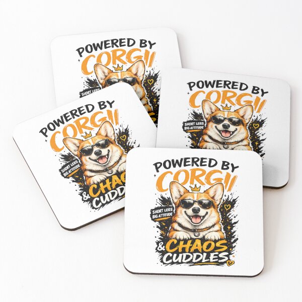 Item preview, Powered by Corgi & Chaos Cuddles | Funny Corgi Lover designed and sold by yassinehelal.