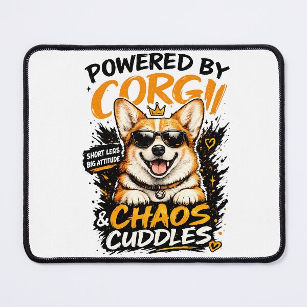 Item preview, Powered by Corgi & Chaos Cuddles | Funny Corgi Lover designed and sold by yassinehelal.