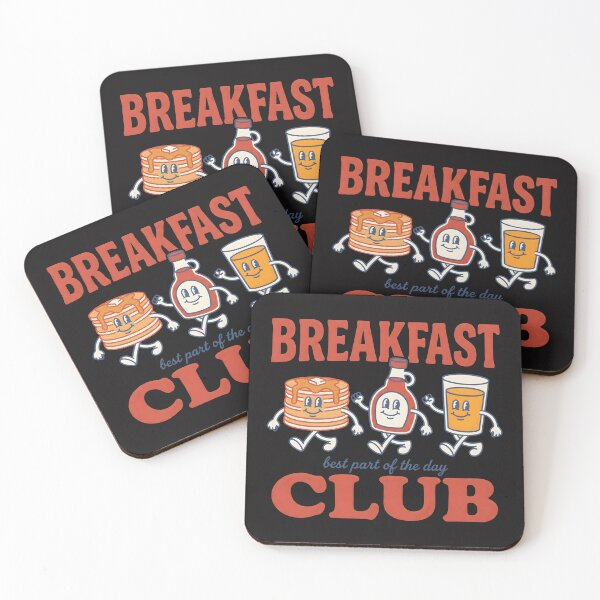 Item preview, Breakfast Club Pancakes Maple Syrup Orange Juice Graphic T-Shirt designed and sold by StickerNestYou.