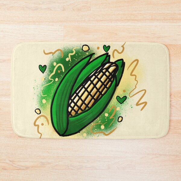 Item preview, Corn Allergy Awareness – Cute Green Corn Cob Art designed and sold by TheArtOfTreble.