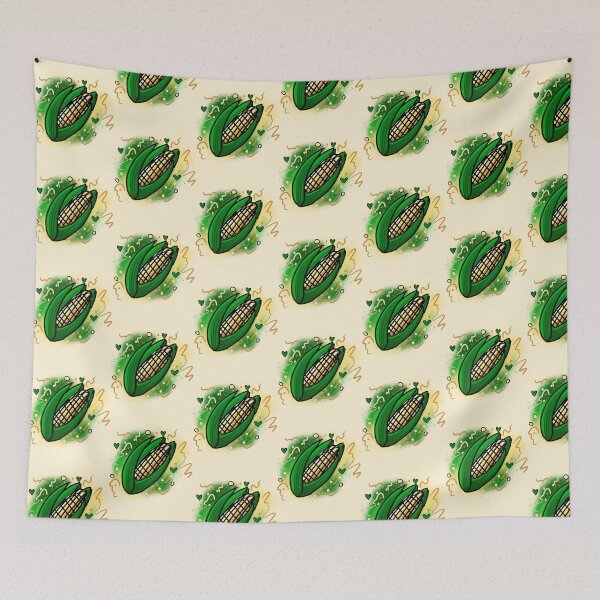 Item preview, Corn Allergy Awareness – Cute Green Corn Cob Art designed and sold by TheArtOfTreble.