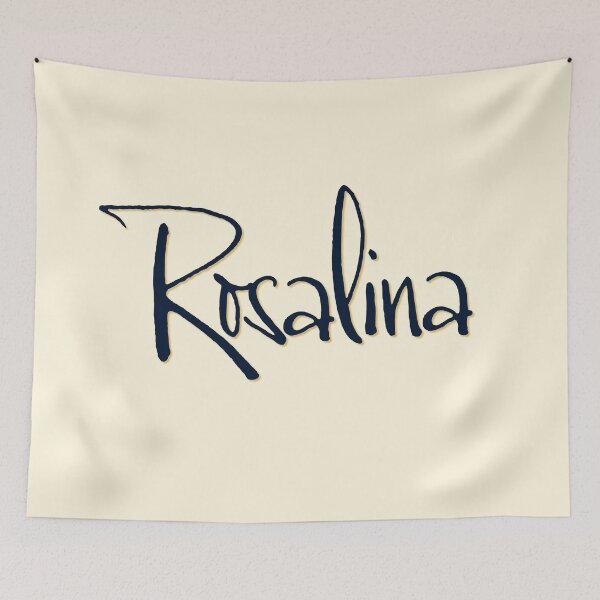 Item preview, ROSALINA personalized type design designed and sold by CharlottePlaceArt.