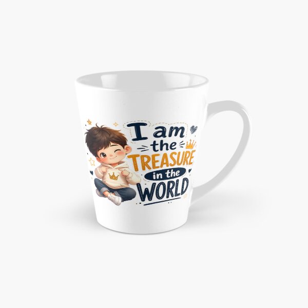 Item preview, I Am the Treasure in the World – Cute Self-Love & Confidence Cartoon Kids Design designed and sold by HoMya.