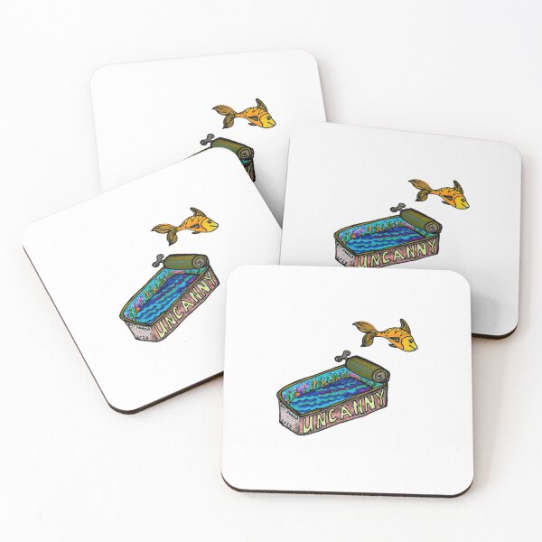 Item preview, Uncanny jumping fish, tin fish designed and sold by ArtByAbend.