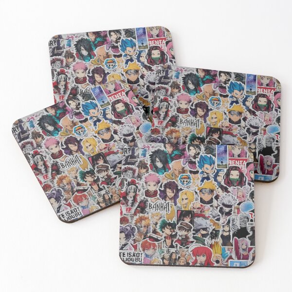 Item preview, Anime Sticker Collage Collection designed and sold by ZenOtaku Lab.