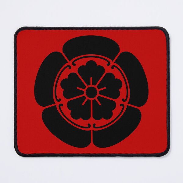 Item preview, Samurai Oda Mokko Nobunaga Oda Family Crest Black Red / Japanese Crest designed and sold by 戦国まーけっと SENGOKU MARKET.