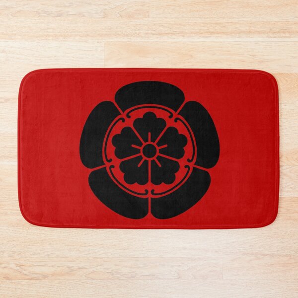 Item preview, Samurai Oda Mokko Nobunaga Oda Family Crest Black Red / Japanese Crest  designed and sold by 戦国まーけっと SENGOKU MARKET.