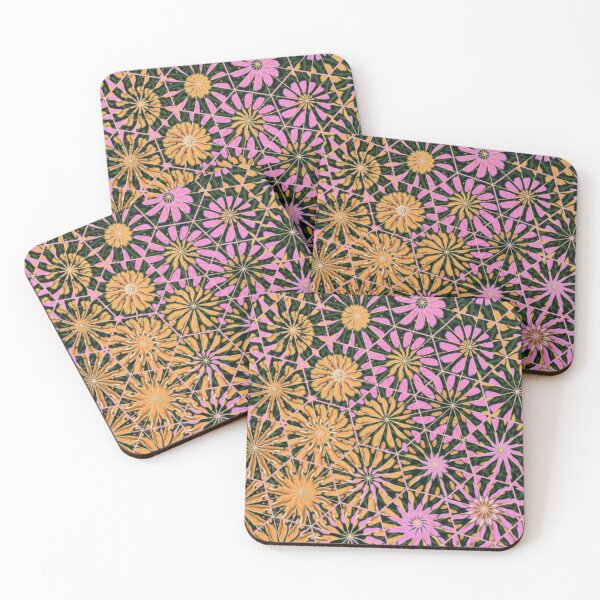Item preview, Daisy Garden Pattern designed and sold by Shy Fractal Designs.