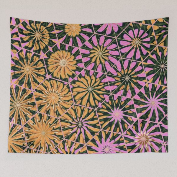 Item preview, Daisy Garden Pattern designed and sold by Shy Fractal Designs.