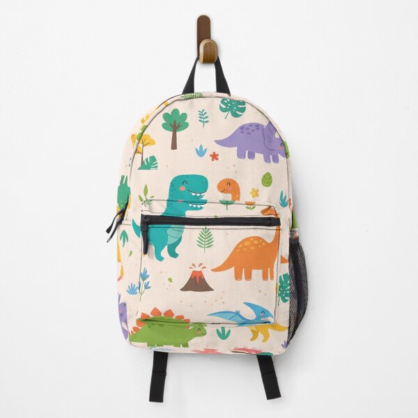 Item preview, dinosaur children playground colourful funny pattern trex designed and sold by patterngang60s.