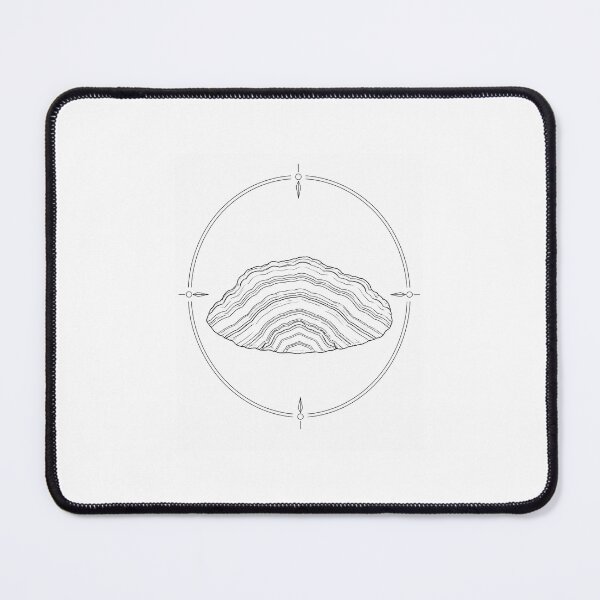 Item preview, Rhodochrosite Emblem | Minimal Nordic Mineral Illustration designed and sold by Norvian.